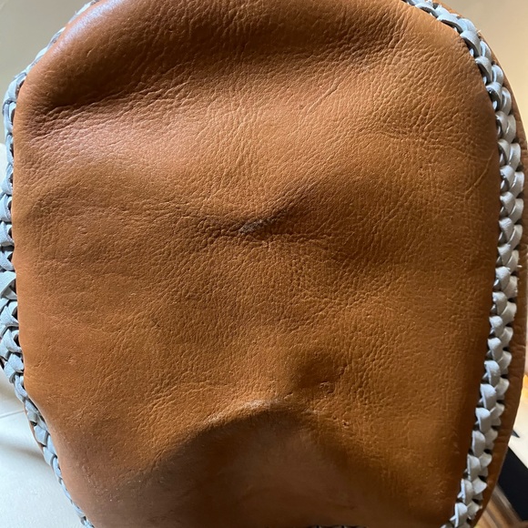 Hand made vintage one of a kind Ecuador Kilim style carpet bag - Picture 11 of 16